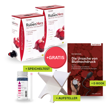 2 Monats Gefäß Sparpaket mit Speicheltest