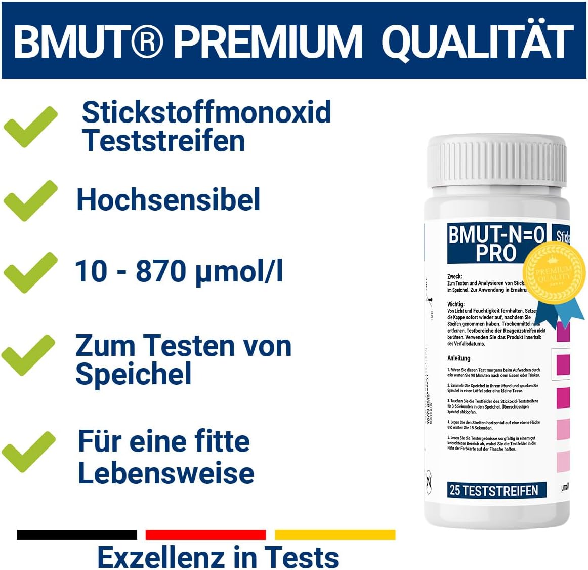 10 testnih lističev NE | Berkeleyev test 